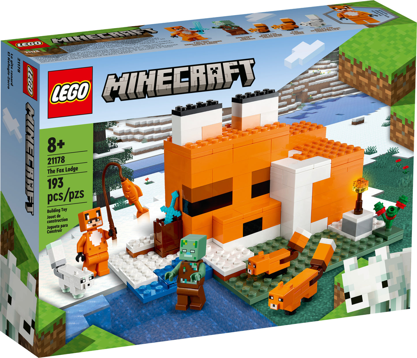 21178 LEGO Minecraft - Il Capanno della Volpe