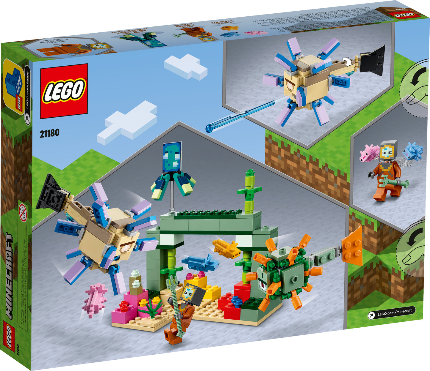 21180 LEGO Minecraft - La Battaglia del Guardiano