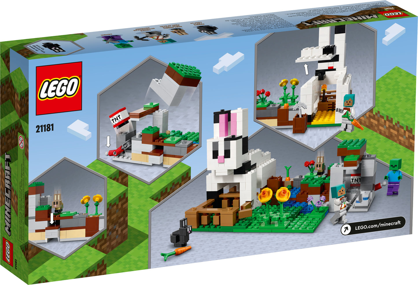 21181 LEGO Minecraft - Il Ranch del Coniglio