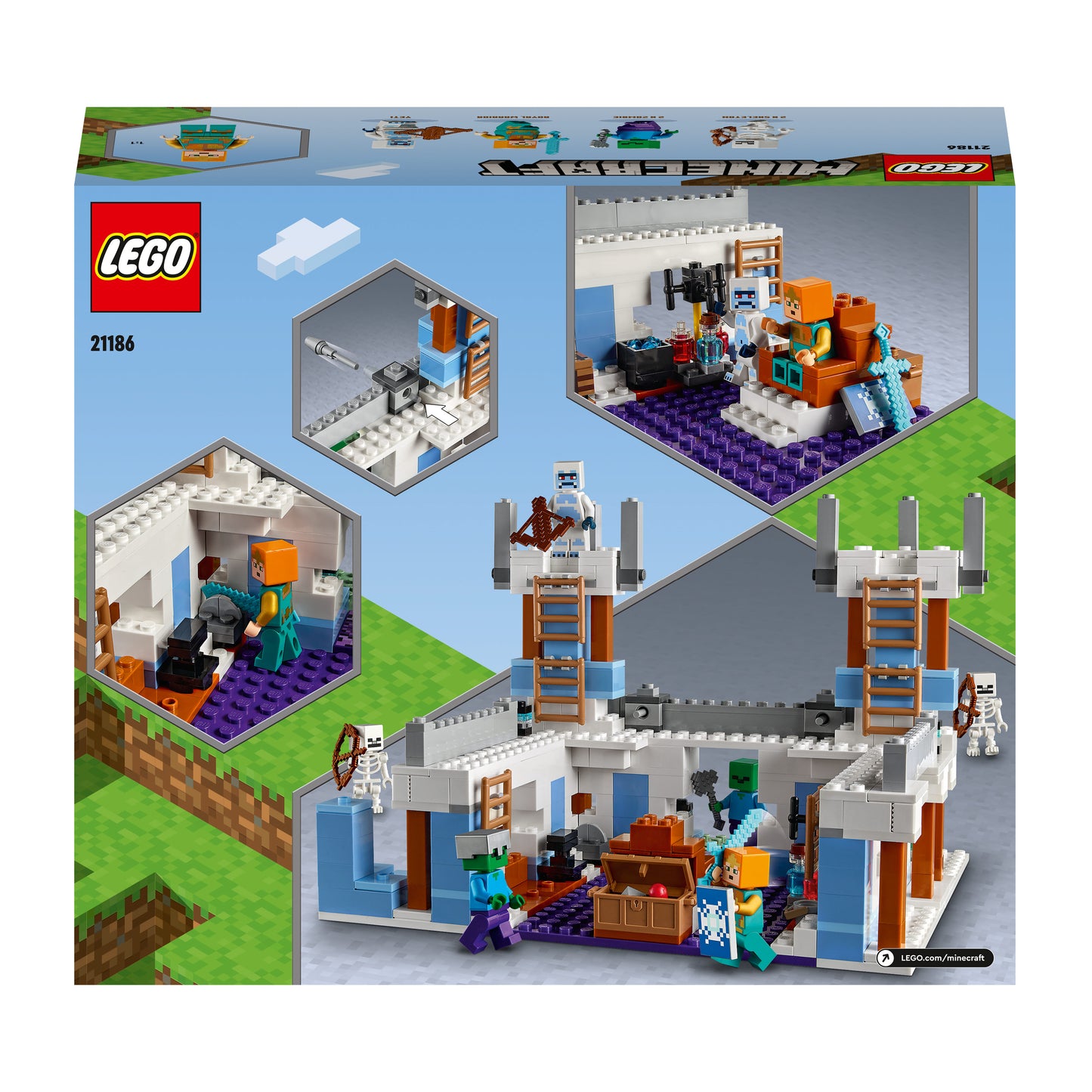 21186 LEGO Minecraft - Il castello di ghiaccio