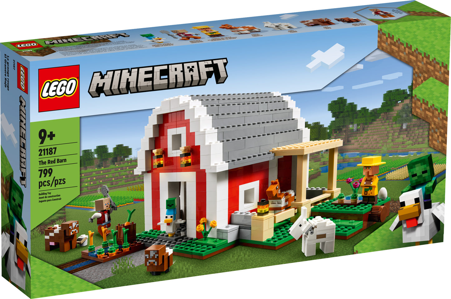 21187 LEGO Minecraft - Il fienile rosso