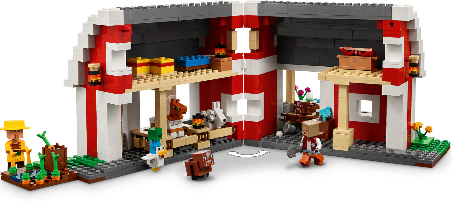 21187 LEGO Minecraft - Il fienile rosso