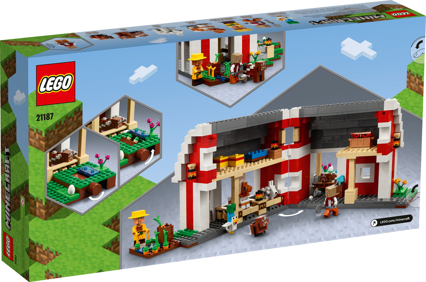 21187 LEGO Minecraft - Il fienile rosso