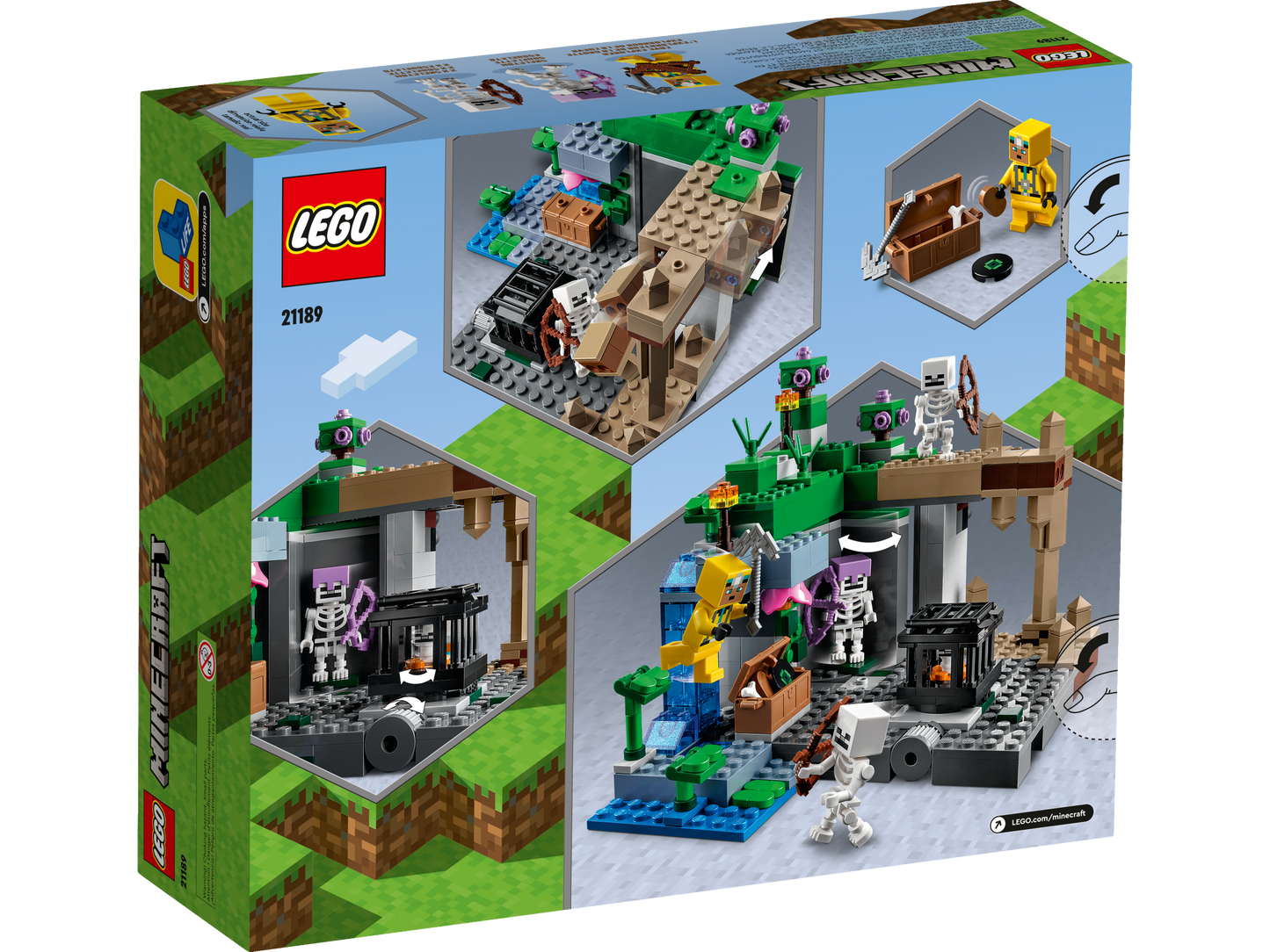 21189 LEGO Minecraft - Le segrete dello scheletro