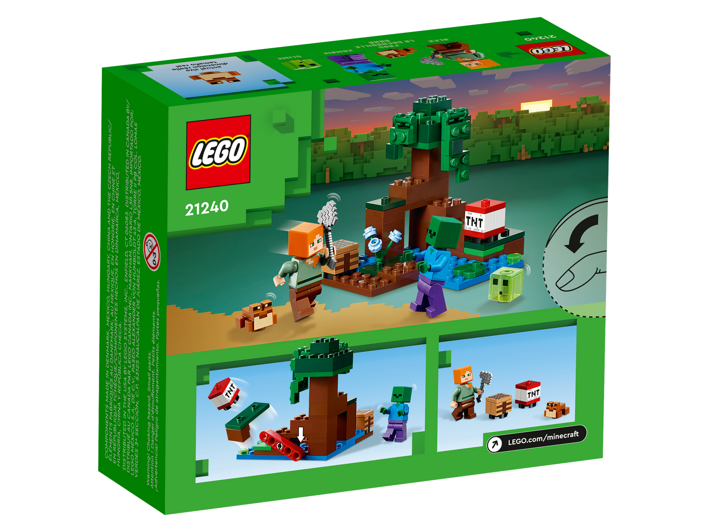 21240 LEGO Minecraft - Avventura nella palude