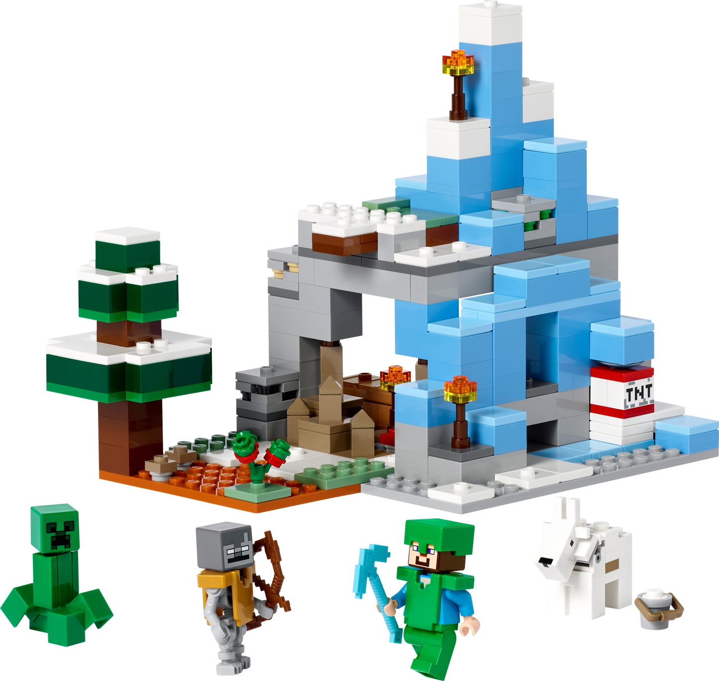 21243 LEGO Minecraft - I picchi ghiacciati