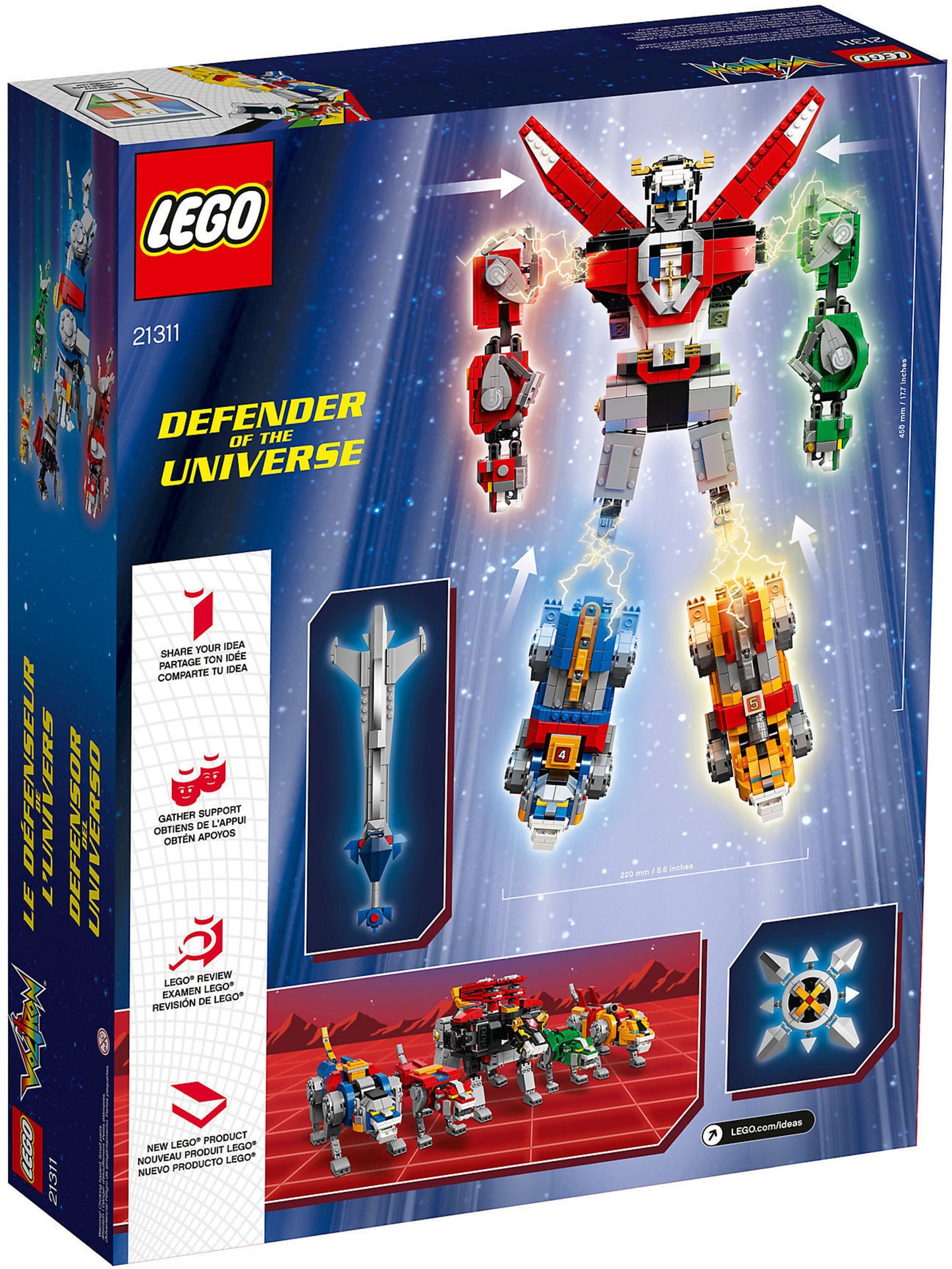 21311 LEGO Ideas - Voltron