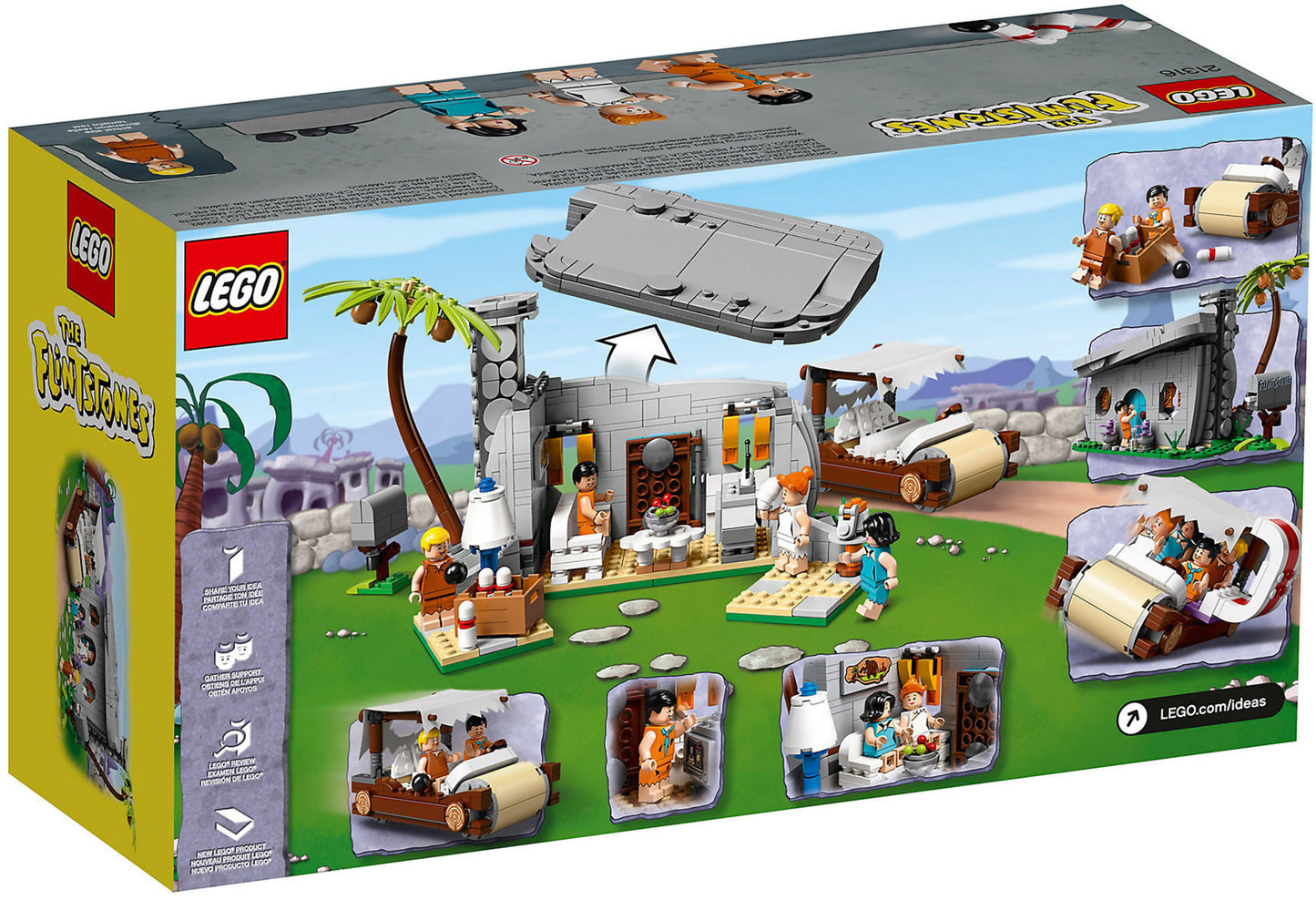 21316 LEGO Ideas - The Flintstones