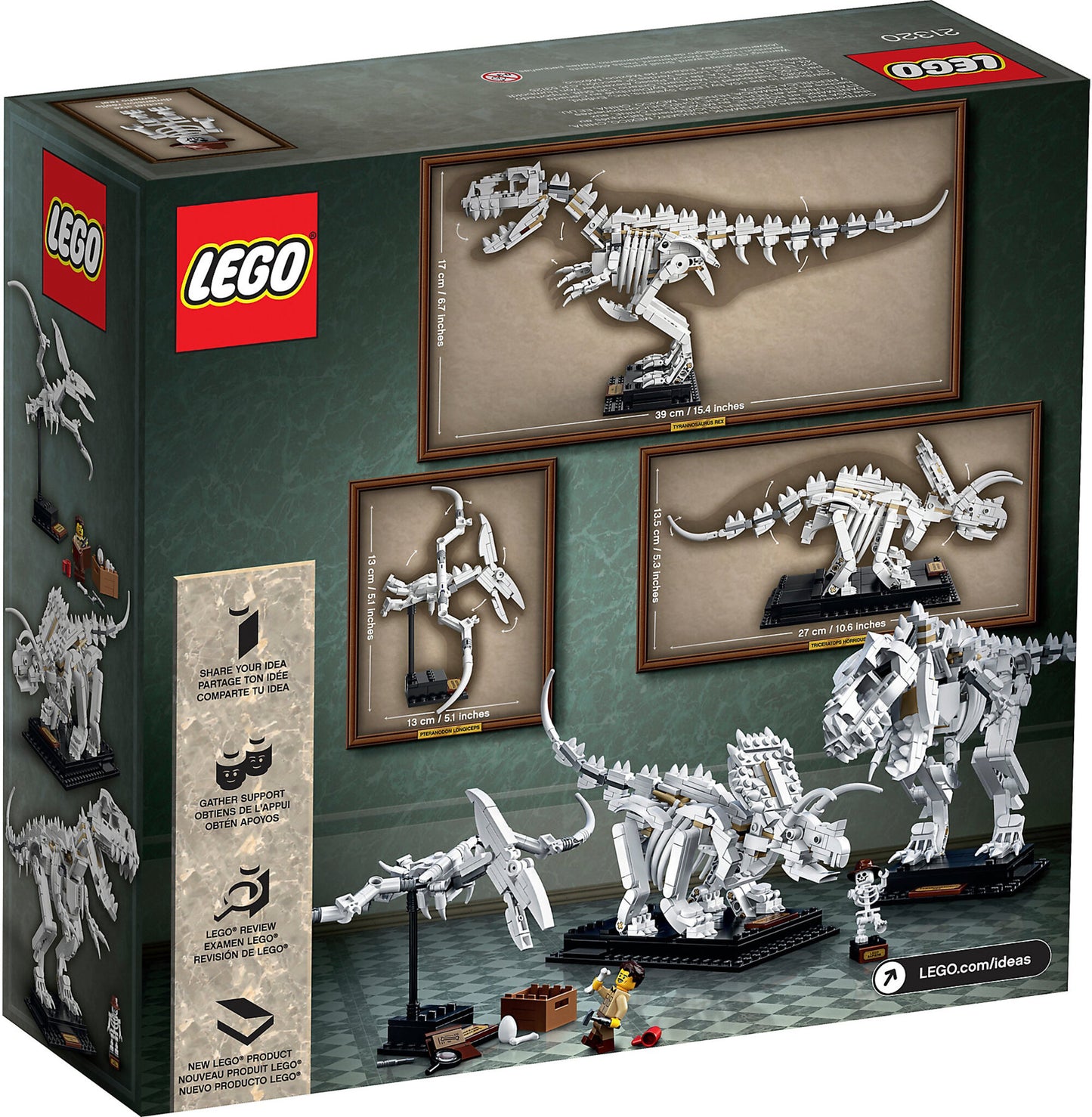 21320 ESCLUSIVA LEGO Ideas - Fossili di Dinosauro