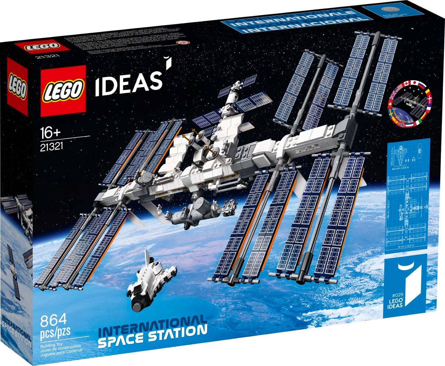 21321 ESCLUSIVA LEGO Ideas - Stazione Spaziale Internazionale