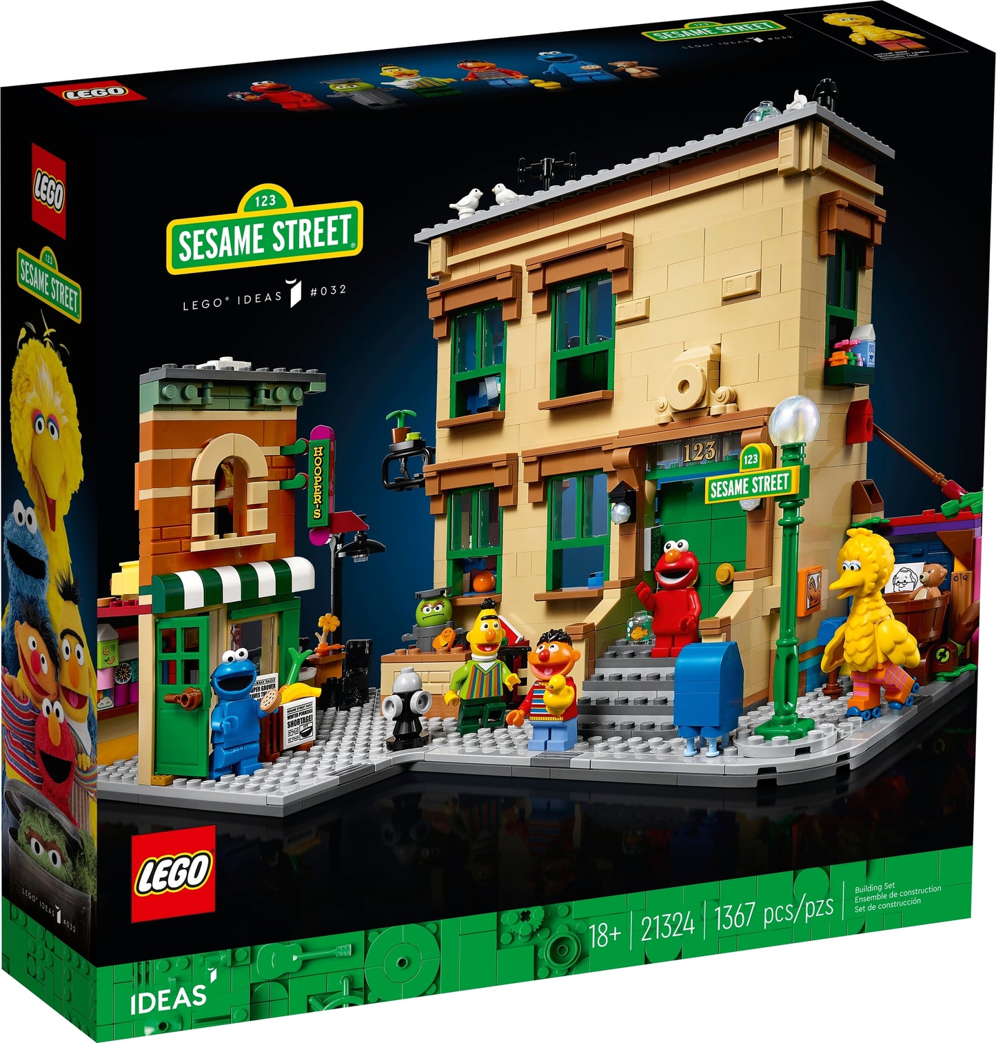 21324 ESCLUSIVA LEGO Ideas - 123 Sesame Street