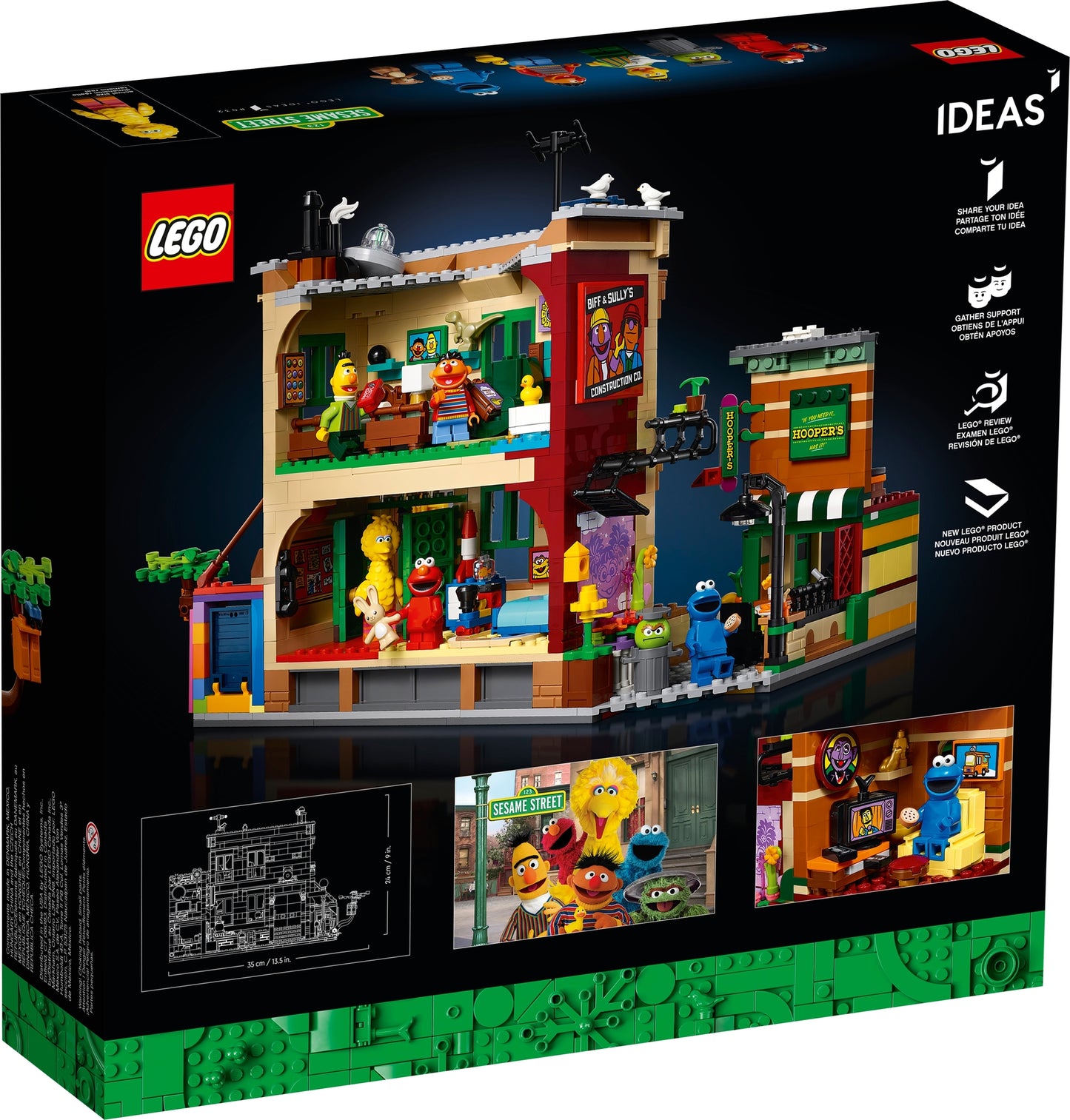 21324 ESCLUSIVA LEGO Ideas - 123 Sesame Street