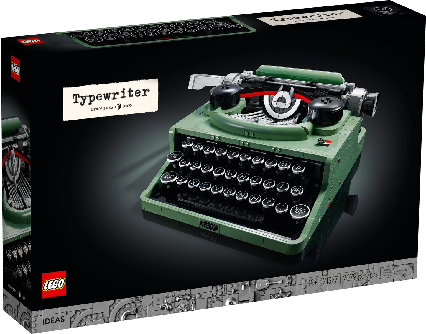 21327 ESCLUSIVA LEGO Ideas - Macchina da scrivere