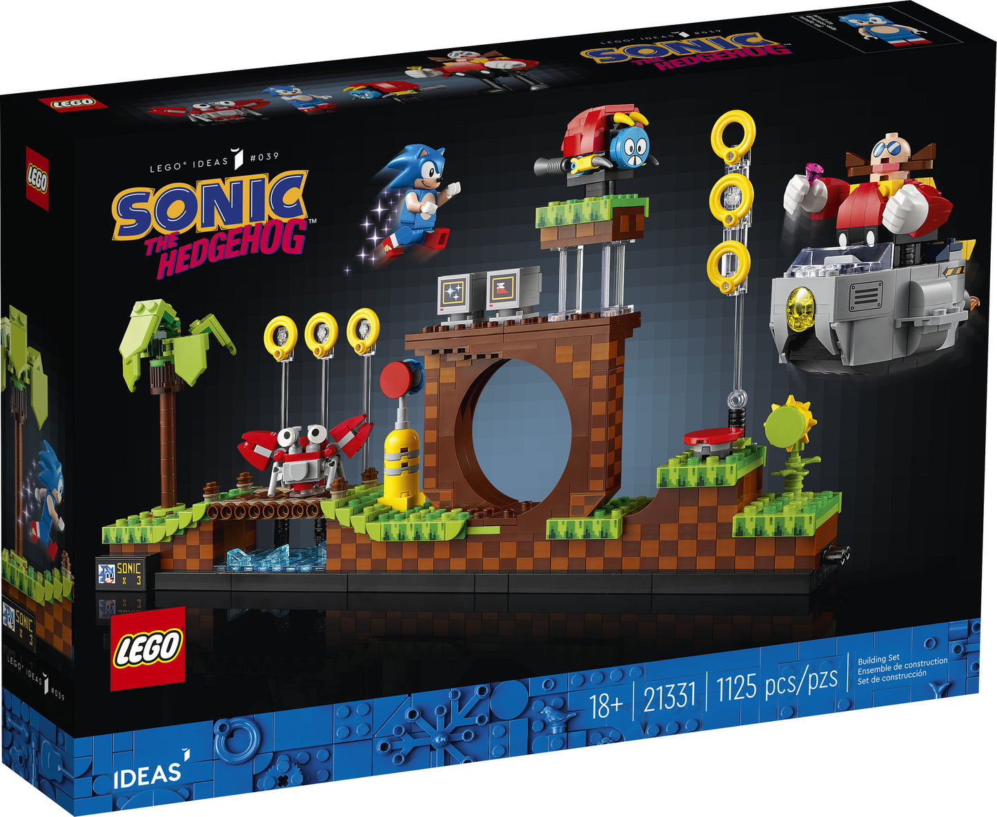 21331 LEGO Ideas - Sonic the Hedgehog™ – Green Hill Zone