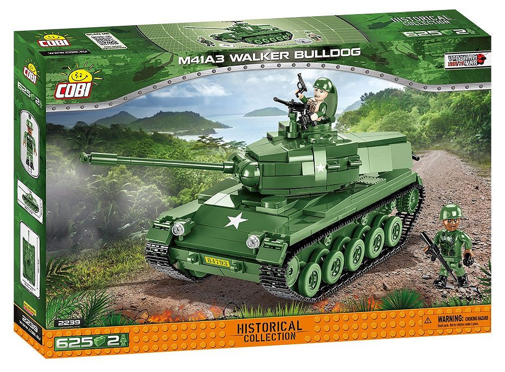 2239 COBI Historical Collection - Vietnam War - M41A3 Walker Bulldog