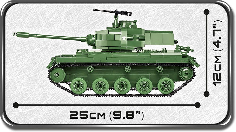 2239 COBI Historical Collection - Vietnam War - M41A3 Walker Bulldog