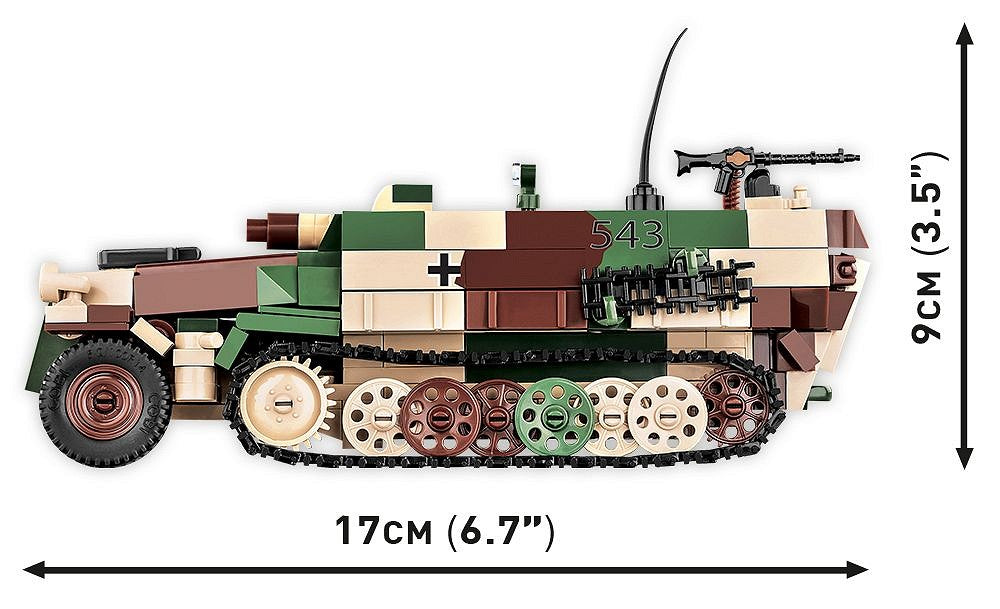 2283 COBI Historical Collection - World War II - Sd.Kfz. 251/9 Stummel