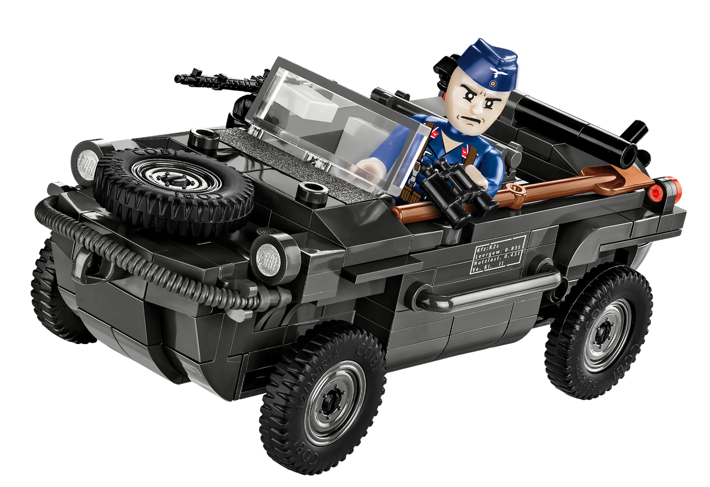 2403 COBI Historical Collection - World War II - VW Typ 166 Schwimmwagen