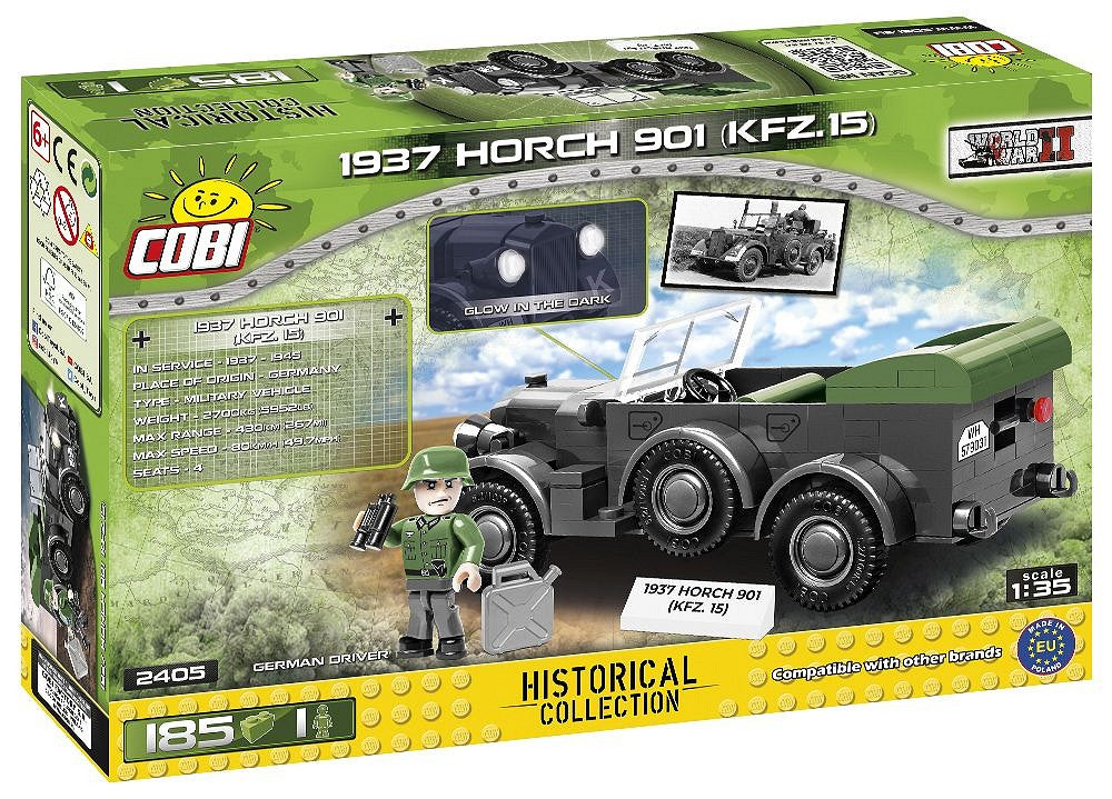 2405 COBI Historical Collection - World War II - 1937 Horch 901 kfz.15