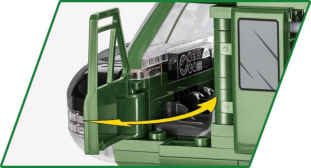 2423 COBI Historical Collection - Vietnam War - Bell UH-1 Huey Iroquois