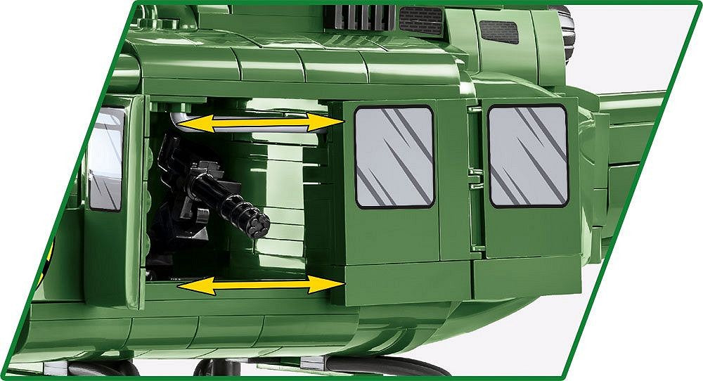 2423 COBI Historical Collection - Vietnam War - Bell UH-1 Huey Iroquois