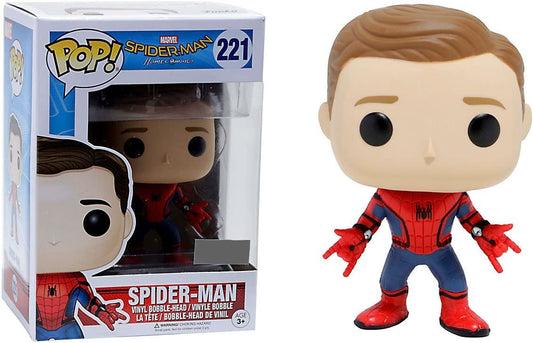 MARVEL 221 Funko Pop! - Homecoming - Unmasked Spider-Man