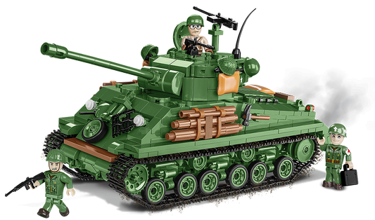 2533 COBI Historical Collection - World War II - M4A3E8 Sherman Easy Eight