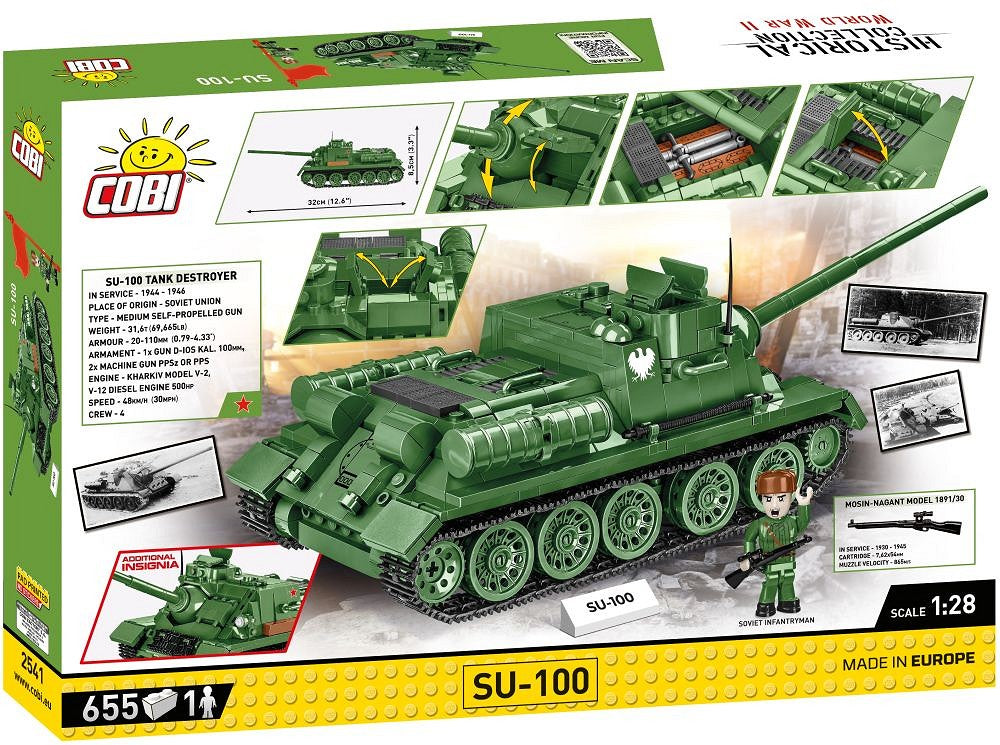 2541 COBI Historical Collection - World War II - SU-100