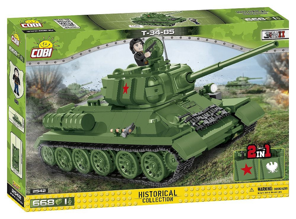 2542 COBI Historical Collection - World War II - T-34/85