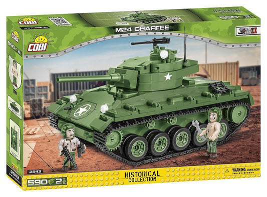 2543 COBI Historical Collection - World War II - M24 Chaffee
