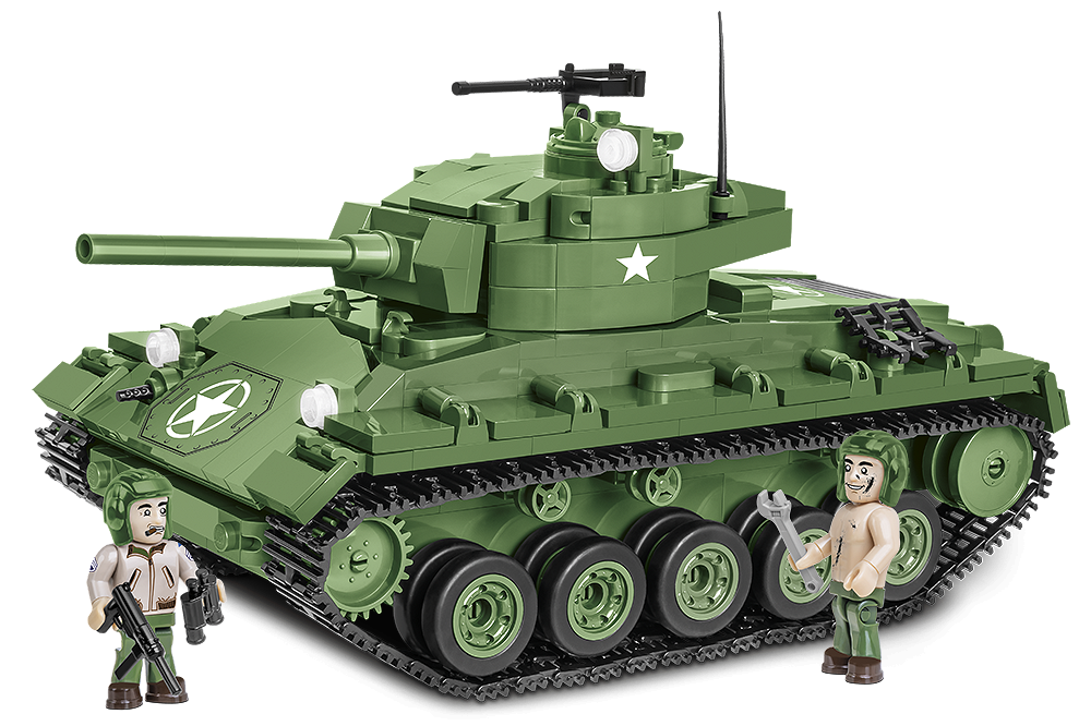 2543 COBI Historical Collection - World War II - M24 Chaffee