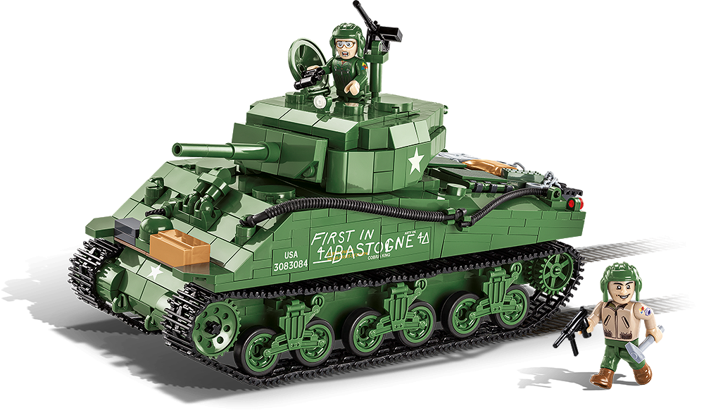 2550 COBI Historical Collection - World War II - Sherman M4A3E2 Jumbo