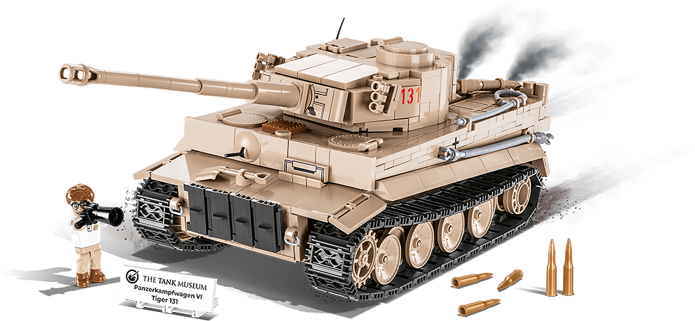 2556 COBI Historical Collection - World War II - Panzerkampfwagen VI Tiger 131