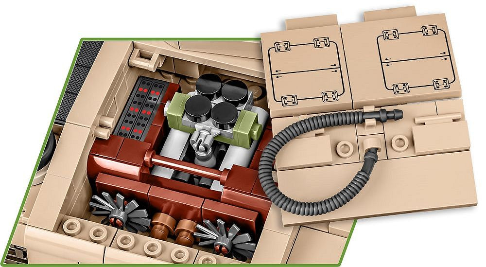 2562 COBI Historical Collection - World War II - Panzer III Ausf. J