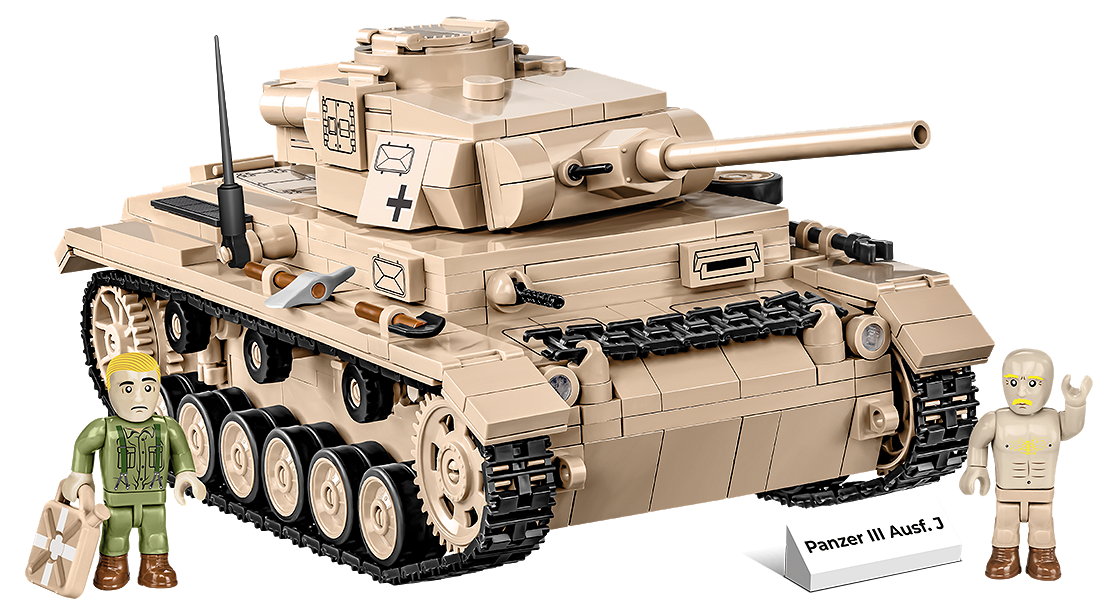2562 COBI Historical Collection - World War II - Panzer III Ausf. J