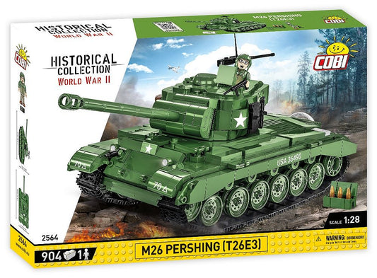 2564 COBI Historical Collection - World War II - M26 Pershing T26E3