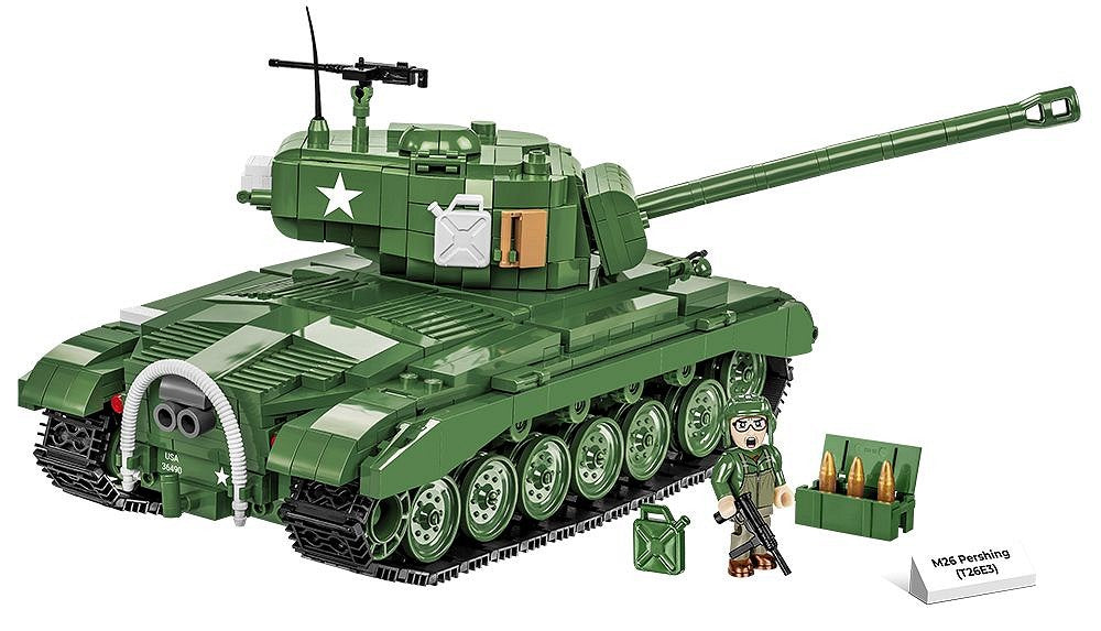 2564 COBI Historical Collection - World War II - M26 Pershing T26E3