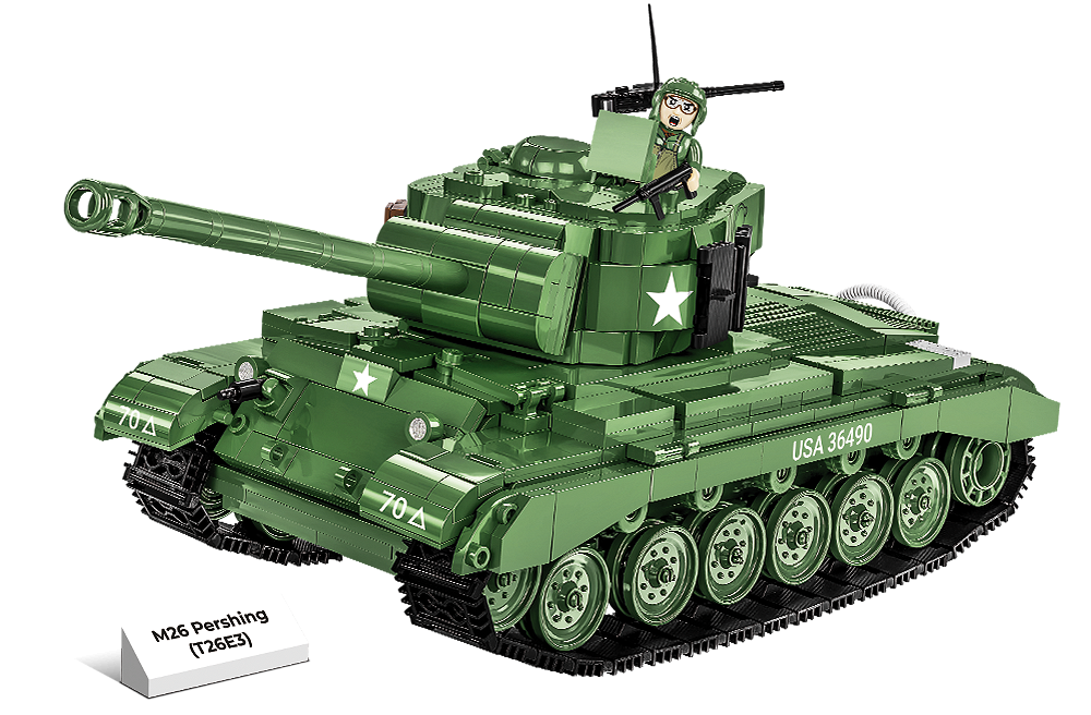 2564 COBI Historical Collection - World War II - M26 Pershing T26E3