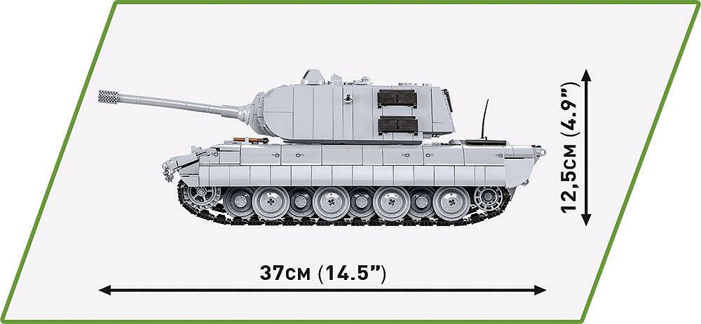 2572 COBI Historical Collection - World War II - Panzerkampfwagen E-100