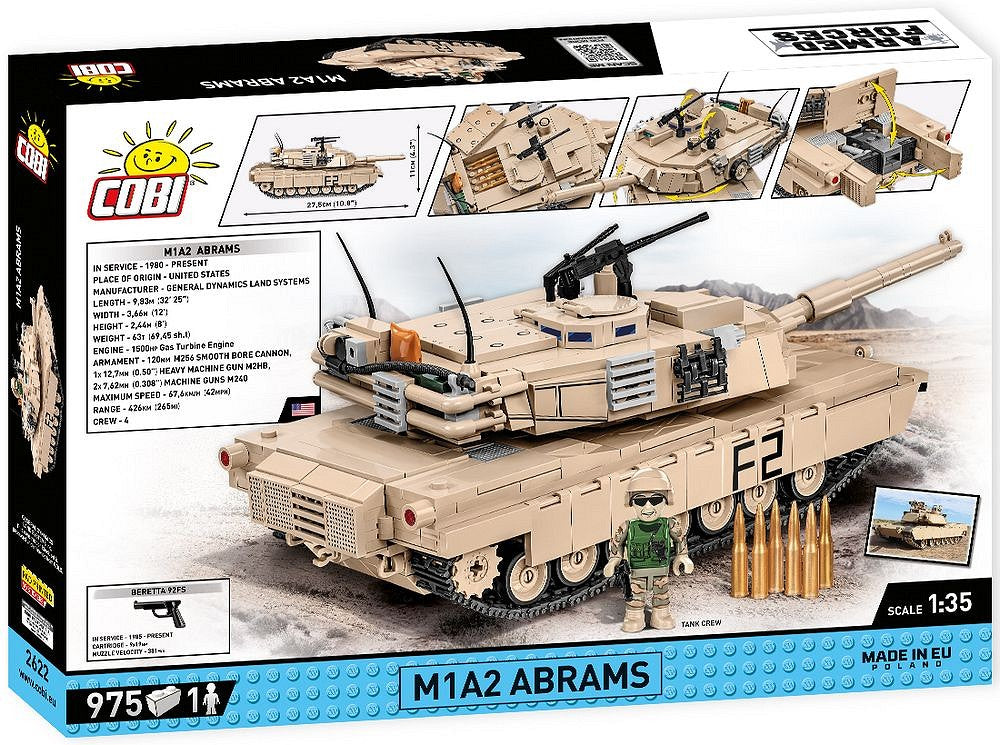 2622 COBI Armed Forces - M1A2 Abrams