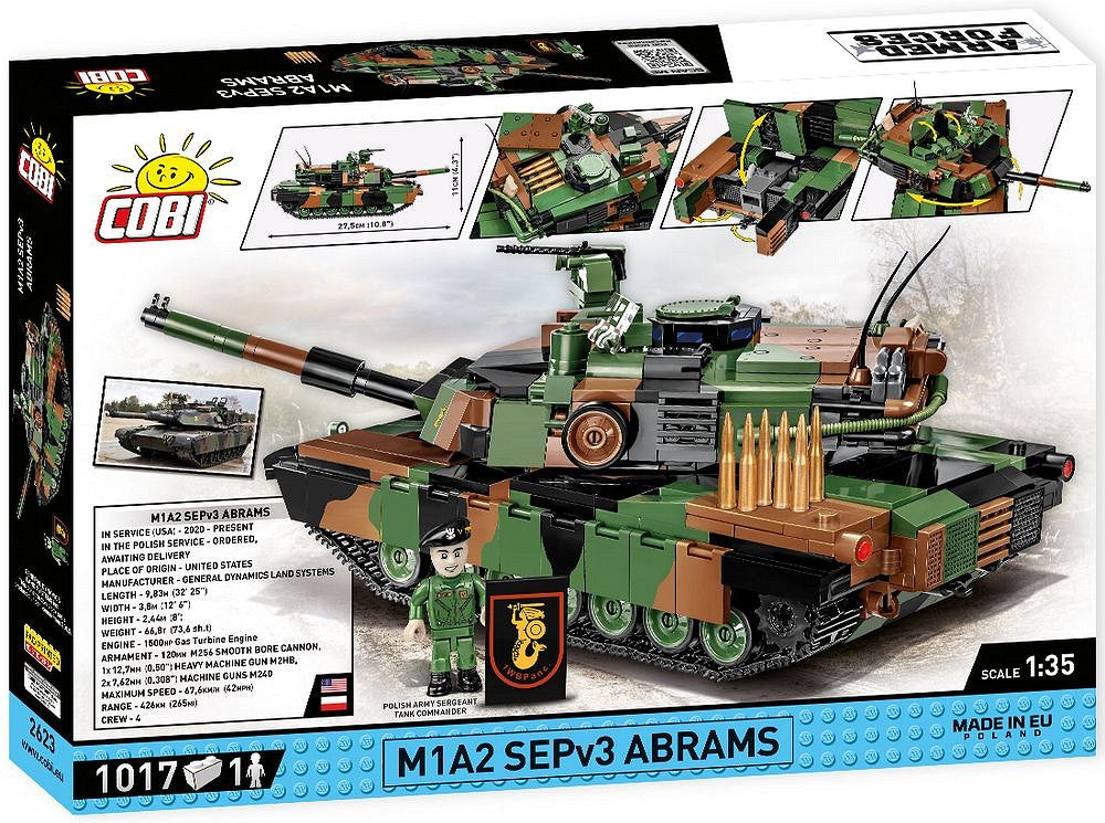 2623 COBI Armed Forces - M1A2 SEPv3 Abrams