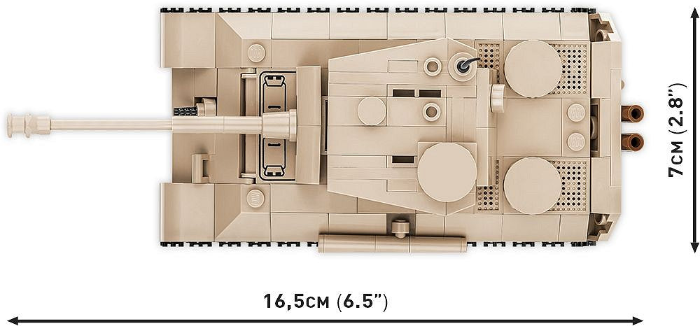 2713 COBI Historical Collection - World War II - PzKpfw V Panther Ausf. G
