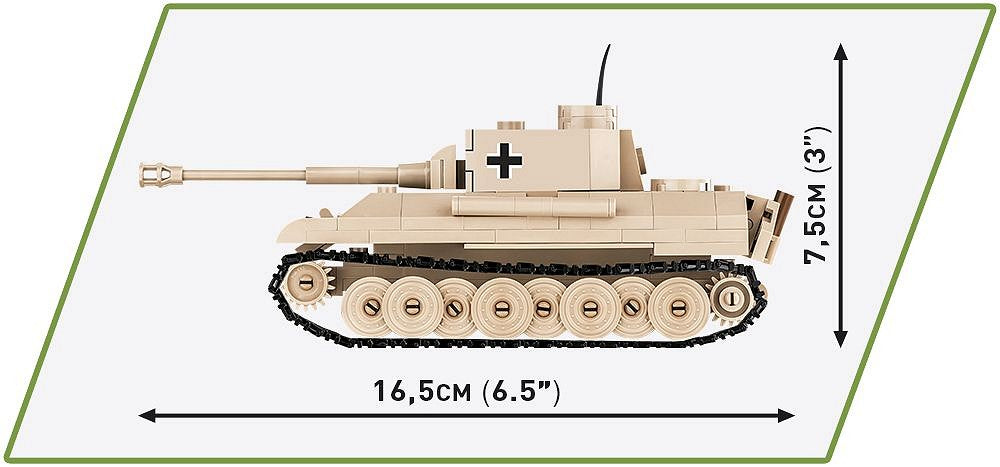 2713 COBI Historical Collection - World War II - PzKpfw V Panther Ausf. G