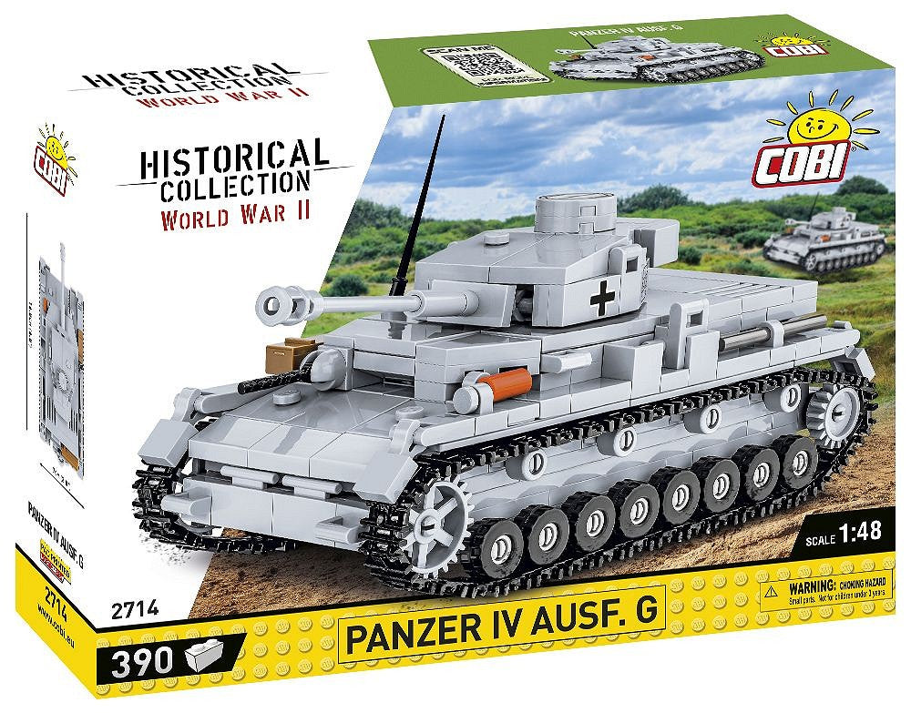 2714 COBI Historical Collection - World War II - Panzer IV Ausf.G