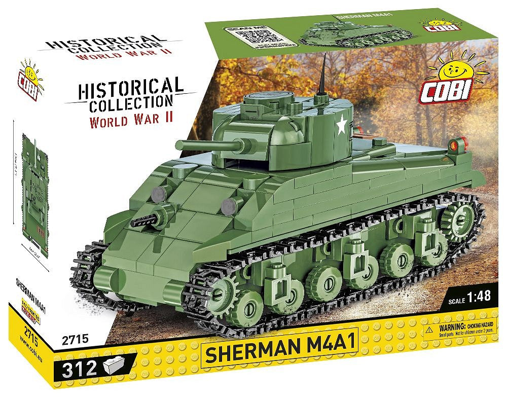 2715 COBI Historical Collection - World War II - Sherman M4A1