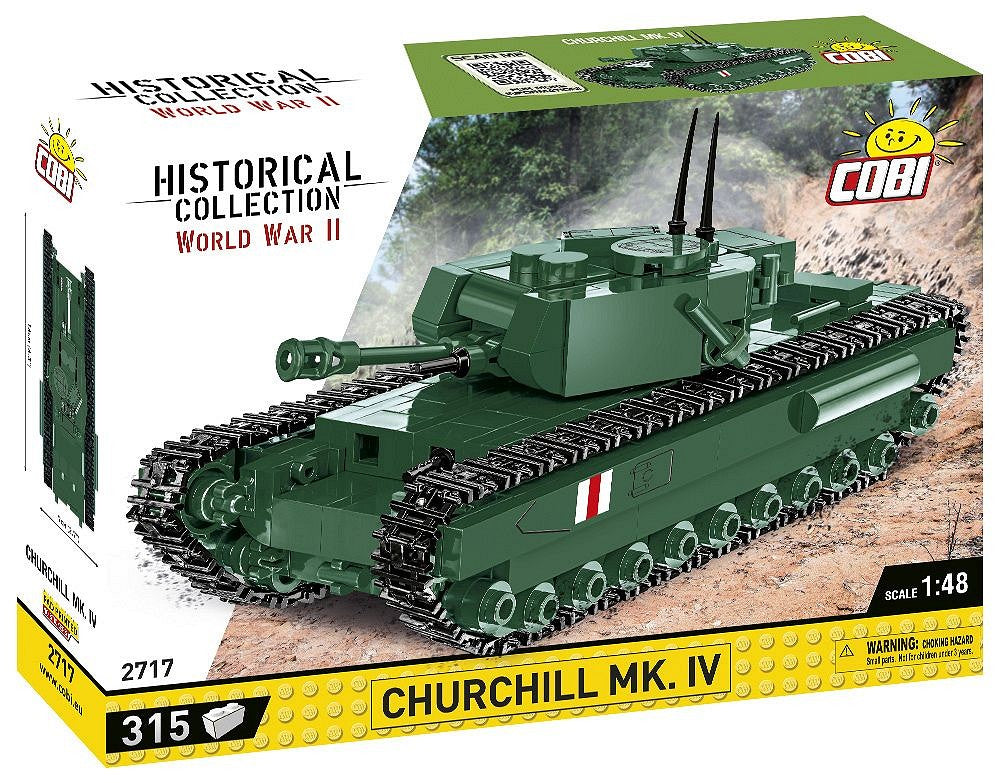 2717 COBI Historical Collection - World War II - Churchill Mk. IV