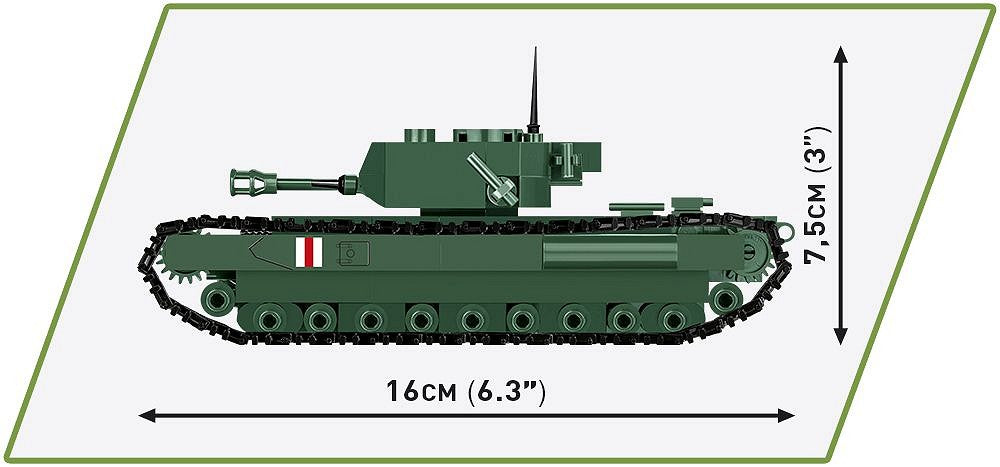 2717 COBI Historical Collection - World War II - Churchill Mk. IV