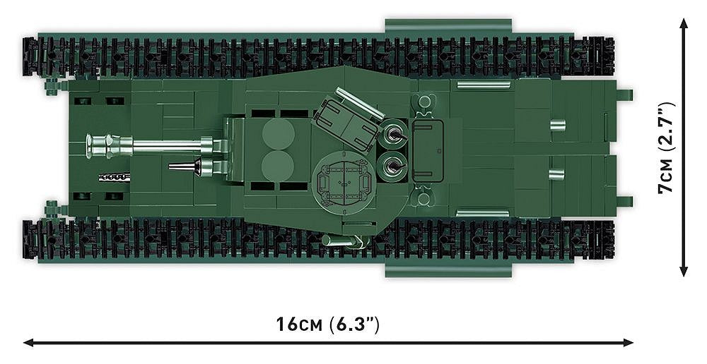 2717 COBI Historical Collection - World War II - Churchill Mk. IV