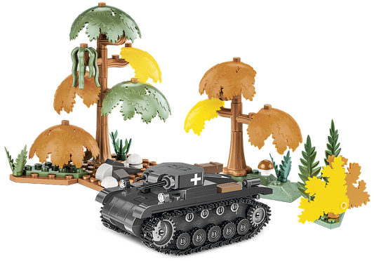 2718 COBI Historical Collection - World War II - Panzer II Ausf. A