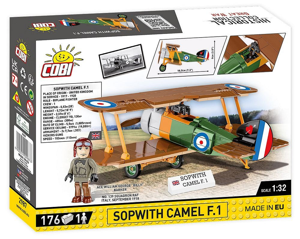 2987 COBI Historical Collection - World War I - Sopwith Camel F.1